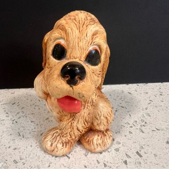 Vintage TINKER WARE Moorcraft Ireland JOEY Spaniel Dog Puppy Figurine 4 - Picture 1 of 10